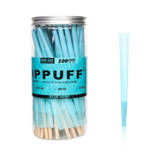 Load image into Gallery viewer, TOPPUFF Blue King Size Pre Rolled Cones, Natural Rolling Cones With Tips, Slow Burning Pre Rolled Rolling Paper, 100 PCS / Pack