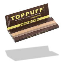 Load image into Gallery viewer, TOPPUFF Yellow Rolling Paper, 1 1/4 Size Slim Cigarette Rolling Paper, Slow Burning Rolling Papers, 50 PCS / Pack 25 Packs / Box