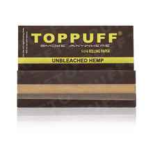 Load image into Gallery viewer, TOPPUFF Yellow Rolling Paper, 1 1/4 Size Slim Cigarette Rolling Paper, Slow Burning Rolling Papers, 50 PCS / Pack 25 Packs / Box