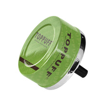 Load image into Gallery viewer, TOPPUFF Round Metal Press Cigarette Ashtray, Colorful Ø 90 Ash Tray, Easy Clean Cigarette Ashtray with Cigarette Holder