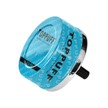 Load image into Gallery viewer, TOPPUFF Round Metal Press Cigarette Ashtray, Colorful Ø 90 Ash Tray, Easy Clean Cigarette Ashtray with Cigarette Holder