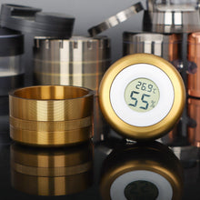 Load image into Gallery viewer, TOPPUFF Digital Display Aluminum Alloy Herb Grinder, 4 Lay Ø 63 Smoker Grinder, Premium Portable Tobacco Grinder