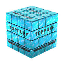 Load image into Gallery viewer, TOPPUFF Cube Shape Plastic Herb Grinder, 4 Lay 59 mm Smoker Grinder, Premium & Portable Tobacco Grinder, 6 PCS/ Box