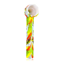 Load image into Gallery viewer, TOPPUFF Screw Plastic Bong & Glass Oil Rig, Screw Plastic Smoking Pipe Suit Ø 28 Bottle, 148 mm Acrylic Plastic Bong, 12 PCS / Box