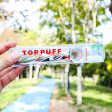 Load image into Gallery viewer, TOPPUFF Screw Plastic Bong & Glass Oil Rig, Screw Plastic Smoking Pipe Suit Ø 28 Bottle, 148 mm Acrylic Plastic Bong, 12 PCS / Box