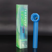 Load image into Gallery viewer, TOPPUFF Screw Plastic Bong & Glass Oil Rig, Screw Plastic Smoking Pipe Suit Ø 28 Bottle, 148 mm Acrylic Plastic Bong, 12 PCS / Box