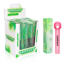 Load image into Gallery viewer, TOPPUFF Screw Plastic Bong & Glass Oil Rig, Screw Plastic Smoking Pipe Suit Ø 28 Bottle, 148 mm Acrylic Plastic Bong, 12 PCS / Box