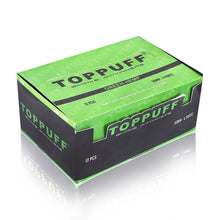 Load image into Gallery viewer, TOPPUFF Zinc Alloy Herb Grinder with Green Lid Cover, 4 Lay Ø 50 Smoker Grinder, Premium Portable Tobacco Grinder, 12 PCS/ Box