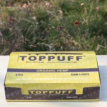 Load image into Gallery viewer, TOPPUFF Zinc Alloy Herb Grinder with Yellow Lid Cover, 4 Lay Ø 63 Smoker Grinder, Premium Portable Tobacco Grinder, 6 PCS/ Box